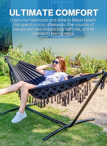 Fringed Lounge with Portable Base