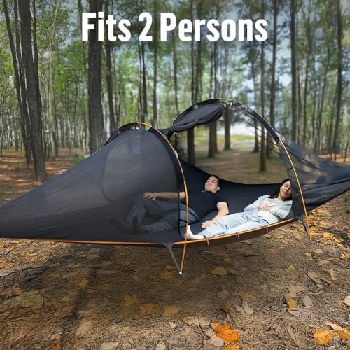 Three-Point Elevated Lounge Tent