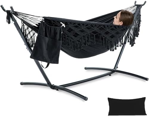 Fringed Lounge with Portable Base