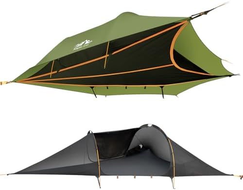 Three-Point Elevated Lounge Tent